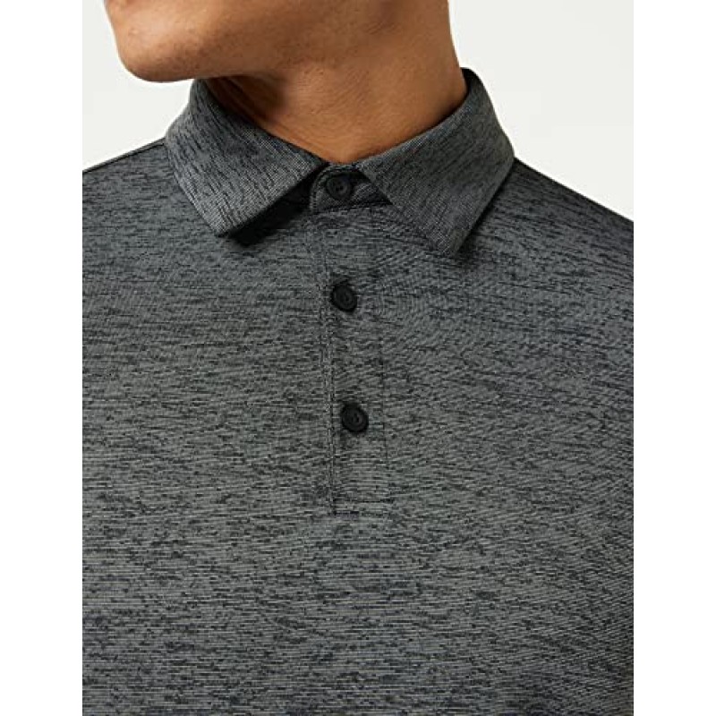 Under Armour 남자 플레이오프 3/4 슬리브 골프 폴로