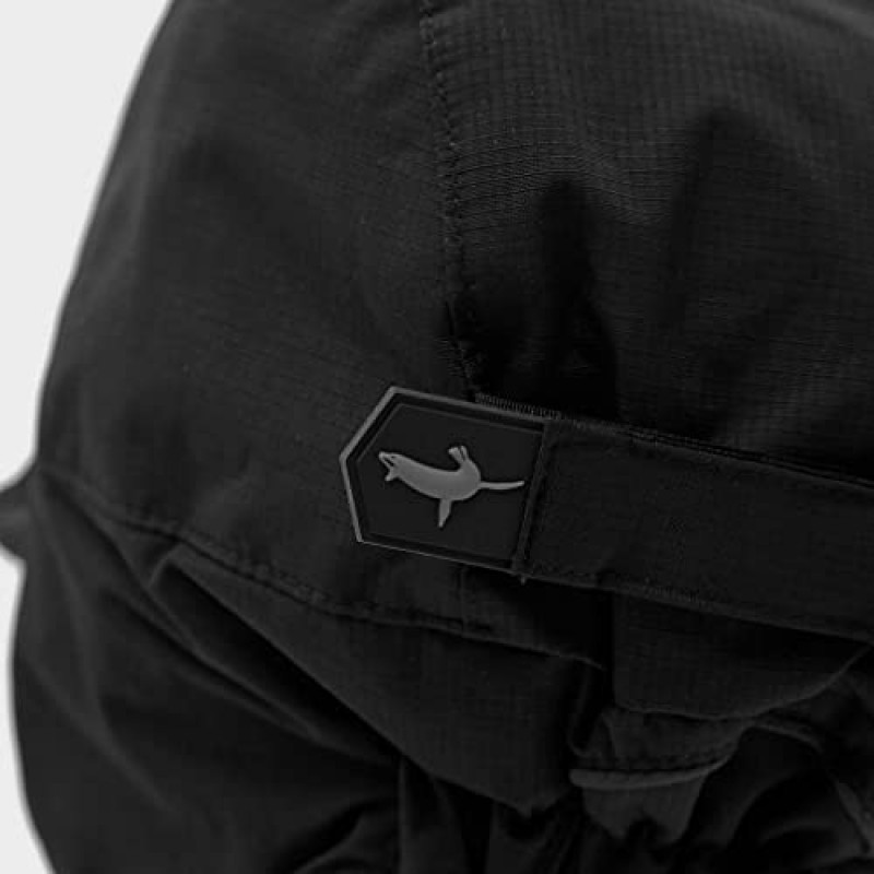 SEALSKINZ 남녀공용 방수 혹한기 모자, 블랙, 미디엄