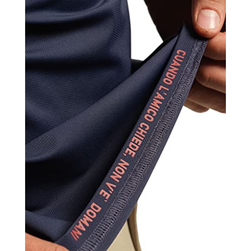 론 커뮤터 남성용 폴로 셔츠, 다리미 없음, 남성용 모이스처 위킹 폴로 셔츠, FlexKnit 스트레치 패브릭 남성용 골프 셔츠, 냄새 방지(네이비, 스몰)