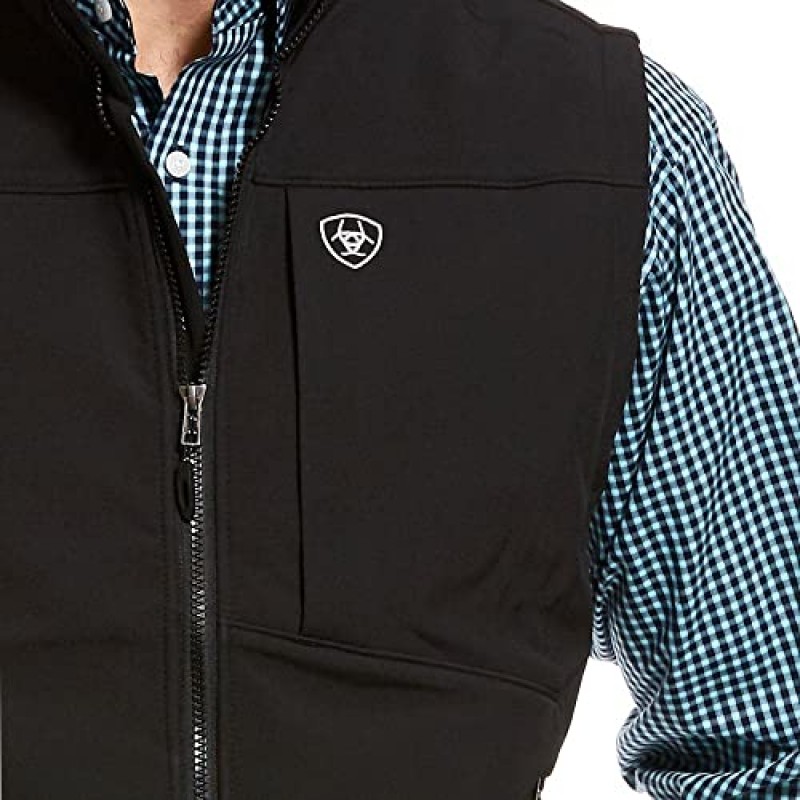ARIAT 남성용 로고 소프트쉘 2.0 Cav 조끼