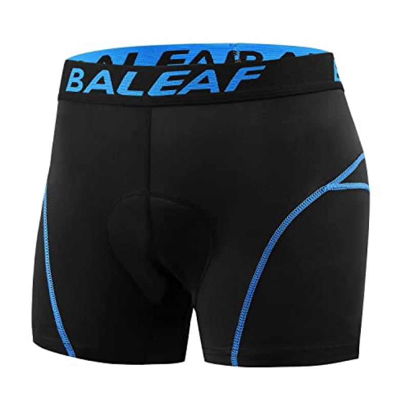 BALEAF 남성용 3D 패딩 자전거 반바지 사이클링 속옷 MTB 라이너
