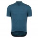 PEARL IZUMI 남성용 반팔 사이클링 퀘스트 져지, 반사 직물이 포함된 전체 길이 지퍼