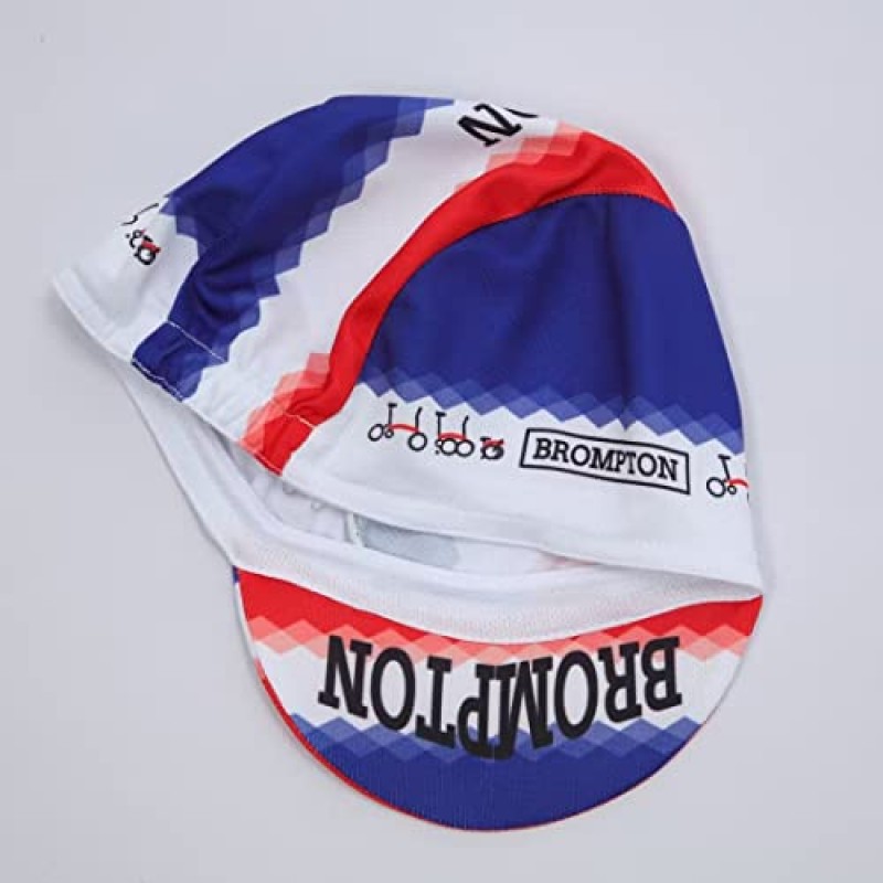 Bikingbros MTB 사이클링 캡 - 폴리에스테르 로드 사이클링 모자 언더 헬멧 - 사이클링 헬멧 라이너 통기성 및 땀 흡수