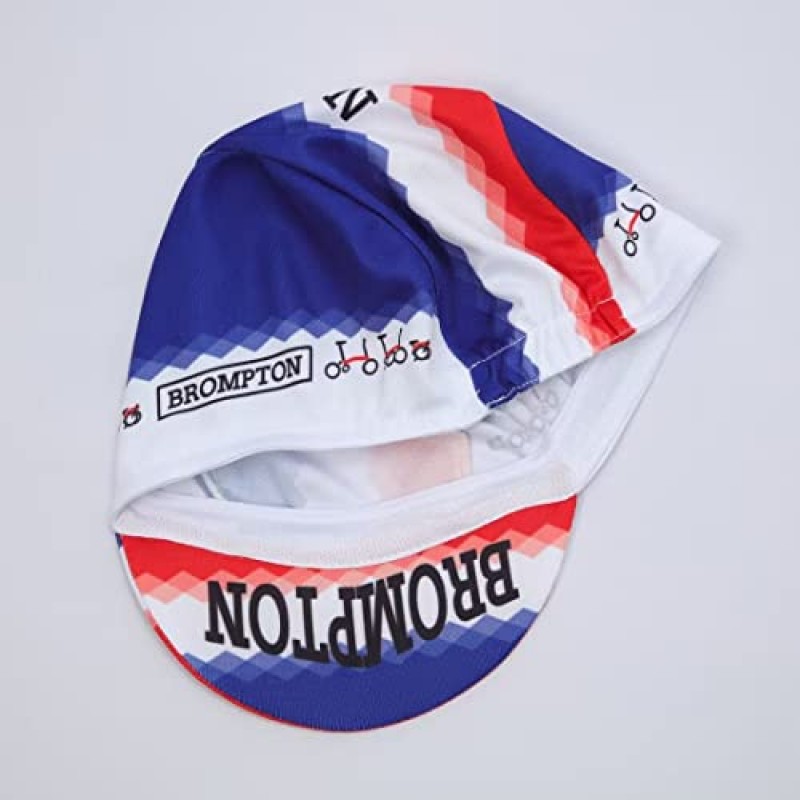 Bikingbros MTB 사이클링 캡 - 폴리에스테르 로드 사이클링 모자 언더 헬멧 - 사이클링 헬멧 라이너 통기성 및 땀 흡수