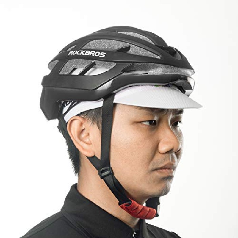 ROCKBROS 사이클링 캡 Sun Visor Ployester 통기성 모자 남성용 여성용 오토바이 모자 Road Mountain Bike