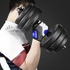 5MM 충격 흡수 젤 패드가있는 남성과 여성을위한 INBIKE 사이클링 장갑, MTB 자전거 타기 자전거 및 승마 용 미끄럼 방지 반 손가락 자전거 장갑
