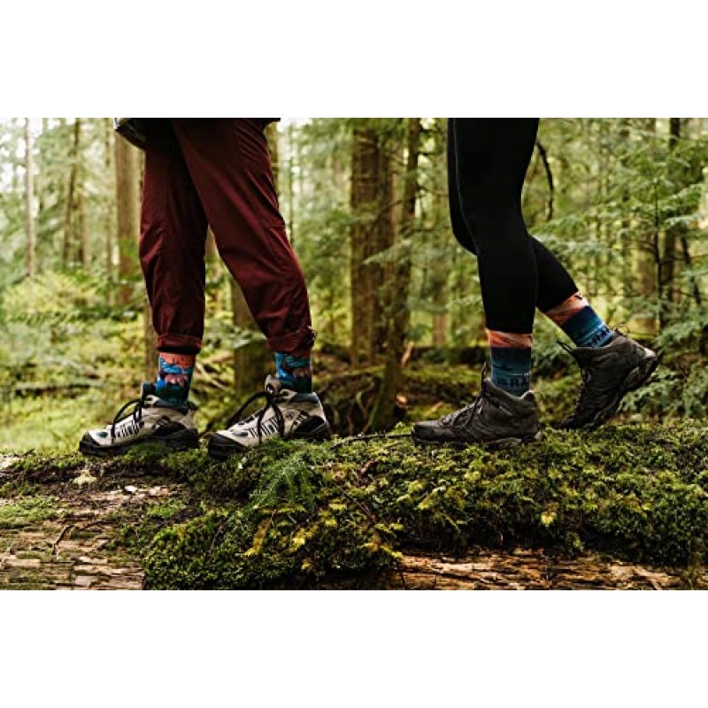 Swiftwick VISION SIX IMPRESSION 국립공원 에디션, 러닝, 하이킹 및 사이클링 양말