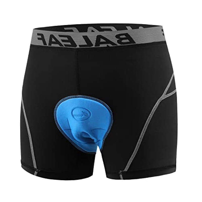 BALEAF 남자 2 팩 3D 패딩 사이클링 속옷 자전거 반바지 패딩 산악 자전거 자전거 의류 MTB 라이너