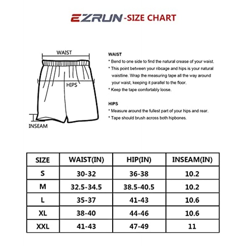 EZRUN 남성용 3D 패딩 산악 자전거 반바지 경량 MTB 사이클링 반바지