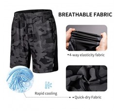 Santic 남성용 자전거 반바지 패딩 처리된 사이클링 반바지가 포함된 루즈핏 Softshell 산악 자전거 MTB 자전거 트레일 반바지