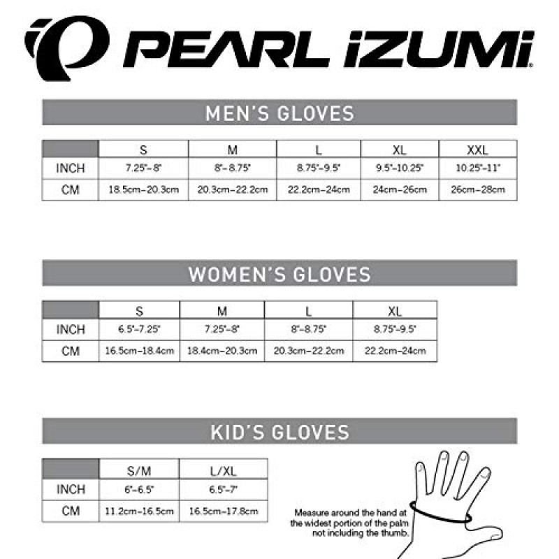 PEARL IZUMI 남성용 셀렉트 사이클링 장갑