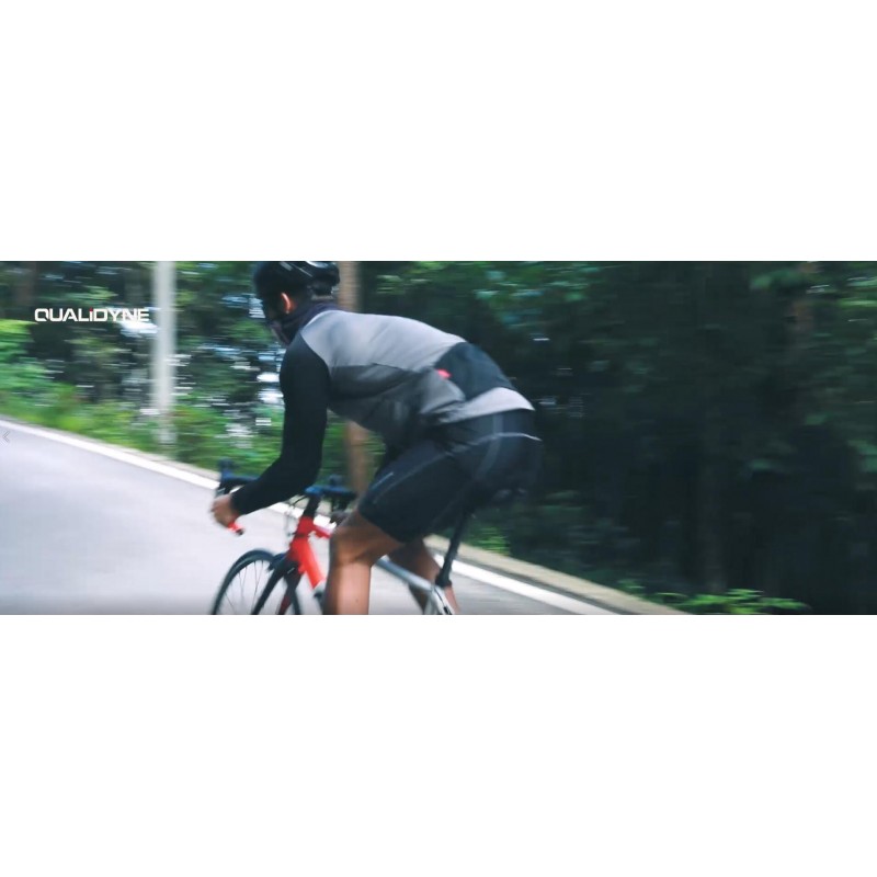 Qualidyne 남성용 사이클링 자전거 반바지 3D 패딩 자전거 라이딩 자전거 자전거 바지 사이클 반바지