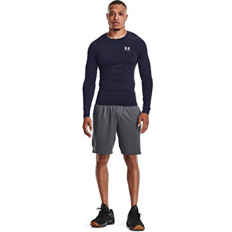 Under Armour 남성용 HeatGear 압축 긴소매 티셔츠