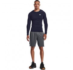 Under Armour 남성용 HeatGear 압축 긴소매 티셔츠