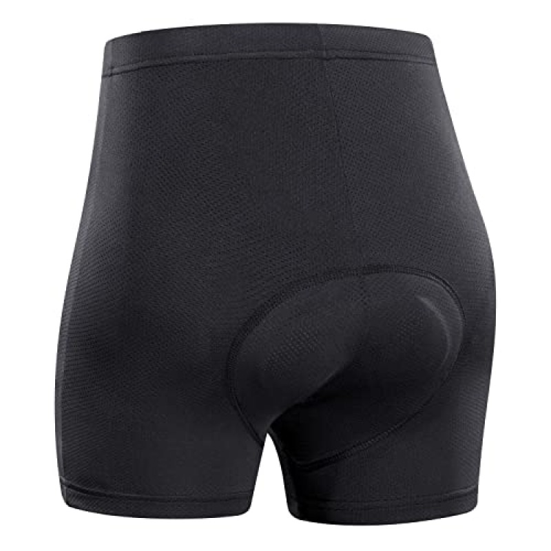 Przewalski Mens 사이클링 속옷 반바지 4D 패딩 자전거 자전거 언더쇼트 MTB 라이너 자전거 타기 속옷