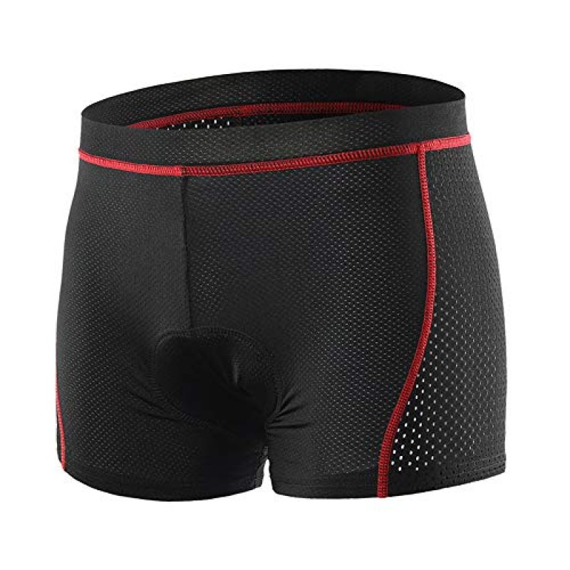업그레이드 남성용 사이클링 속옷 소프트 메쉬 젤 패딩 사이클링 속옷 언더쇼트 MTB 라이너 반바지