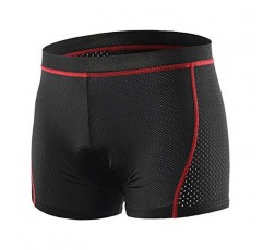 업그레이드 남성용 사이클링 속옷 소프트 메쉬 젤 패딩 사이클링 속옷 언더쇼트 MTB 라이너 반바지