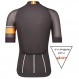 CEROTIPOLAR Snug Fit 남성용 AirCool 사이클링 저지 자전거 셔츠 UPF50+,PRO Dry Fit 경량 원단
