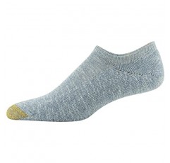 GOLDTOE 남성용 데이븐포트 인비저블 양말, 6켤레