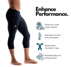 CompressionZ 남성용 압축 바지 베이스 레이어 러닝 타이츠 남성용 스포츠 레깅스