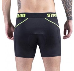SYKROO 사이클링 속옷 남자 3D 패딩 젤 MTB 자전거 반바지 바지 통기성 탄성 허리