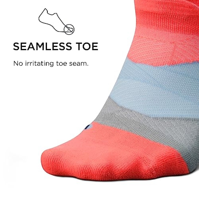 Feetures 엘리트 울트라 라이트 노쇼 탭 솔리드 - 남성용 및 여성용 러닝 양말, 운동용 압축 양말, 수분 흡수
