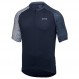 GORE WEAR 남성용 반팔 사이클링 져지, C5, 스피어 블루/화이트