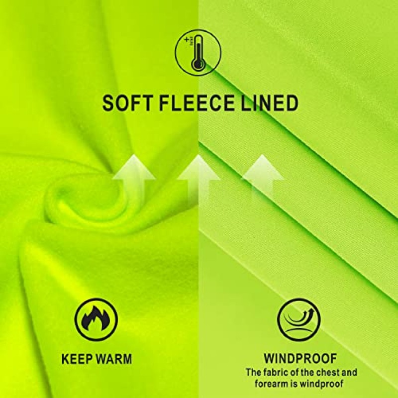 Qualidyne 남성용 겨울 사이클링 자켓 열 양털 안감 자전거 자전거 자켓 추운 날씨 방풍 Softshell 윈드 브레이커