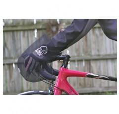 바 장갑 추운 날씨용 도로 자전거 핸들바 장갑, 외부 배선형 변속 케이블이 있는 Shimano 시프터에 적합