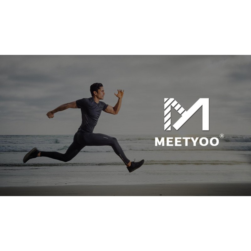 MEETYOO mens 5pcs 남성용 압축 세트 바지 긴 소매 셔츠 운동용 반바지 러닝 자켓
