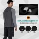 MEETYOO mens 5pcs 남성용 압축 세트 바지 긴 소매 셔츠 운동용 반바지 러닝 자켓