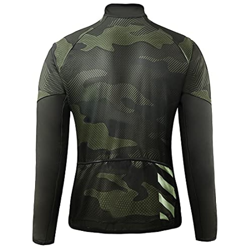CATENA 남성용 겨울 사이클링 자켓 방풍 방수 Softshell Thermal Fleece 통기성 자전거 저지(야외, 사이클링용)