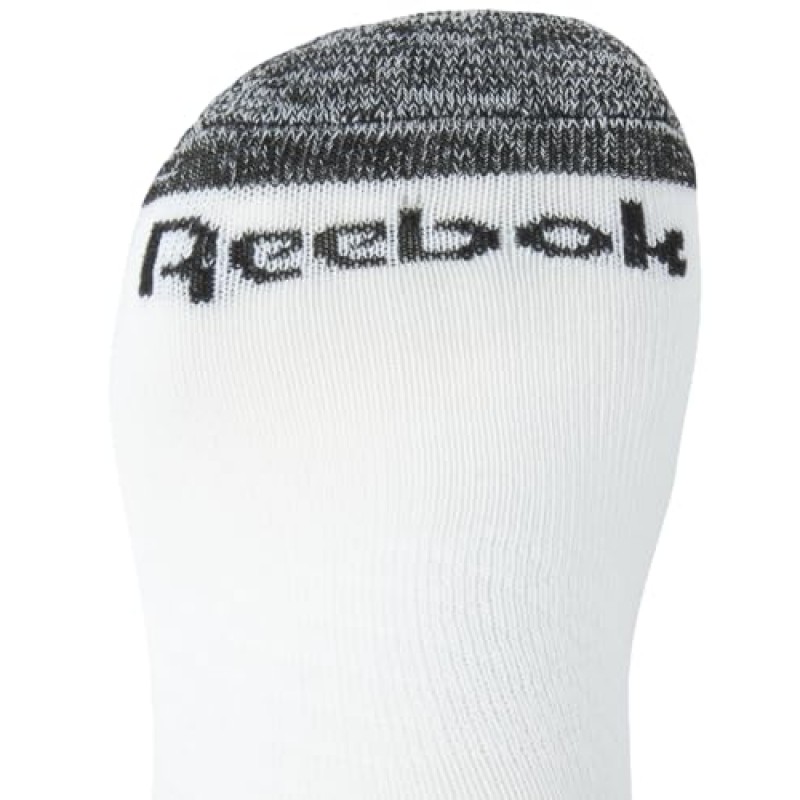 Reebok 남성용 운동용 양말 - 컴포트 쿠션 퍼포먼스 크루 양말(5팩)