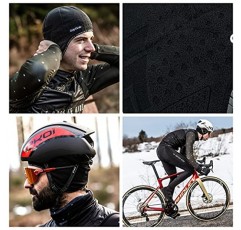 GripGrab Aviator 방풍 검은 해골 모자 열 자전거 모자 헬멧 아래 자전거 자전거 사이클링 겨울 모자를 쓰고 있죠 귀 덮개