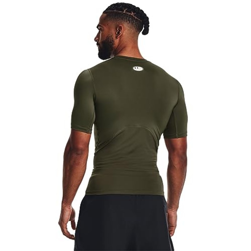 Under Armour 남성용 HeatGear 압축 반소매 티셔츠