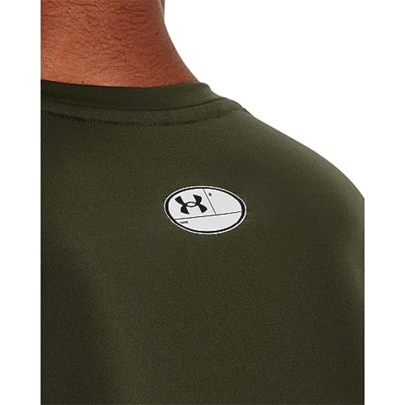 Under Armour 남성용 HeatGear 압축 반소매 티셔츠