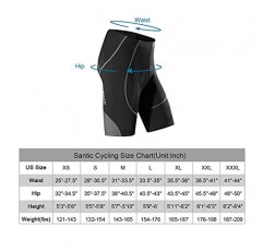 Santic 사이클링 반바지 남성용 자전거 타기 바지 자전거 자전거 타기 의류 사이클 착용 스타킹
