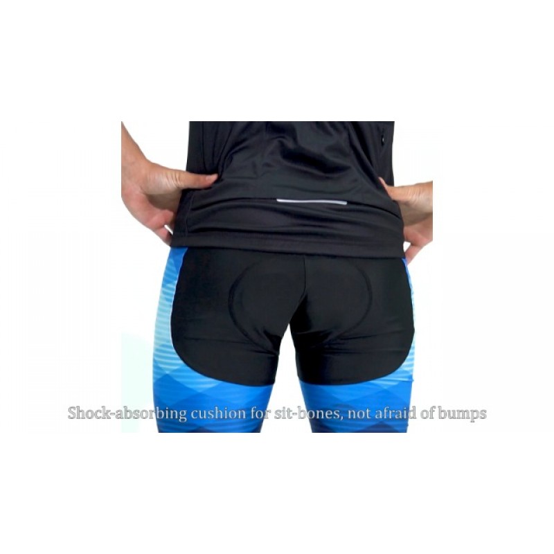 LIXADA 남자 사이클링 저지 세트 자전거 짧은 소매 세트 3D 쿠션 반바지 패딩 빠른 건조 통기성 셔츠