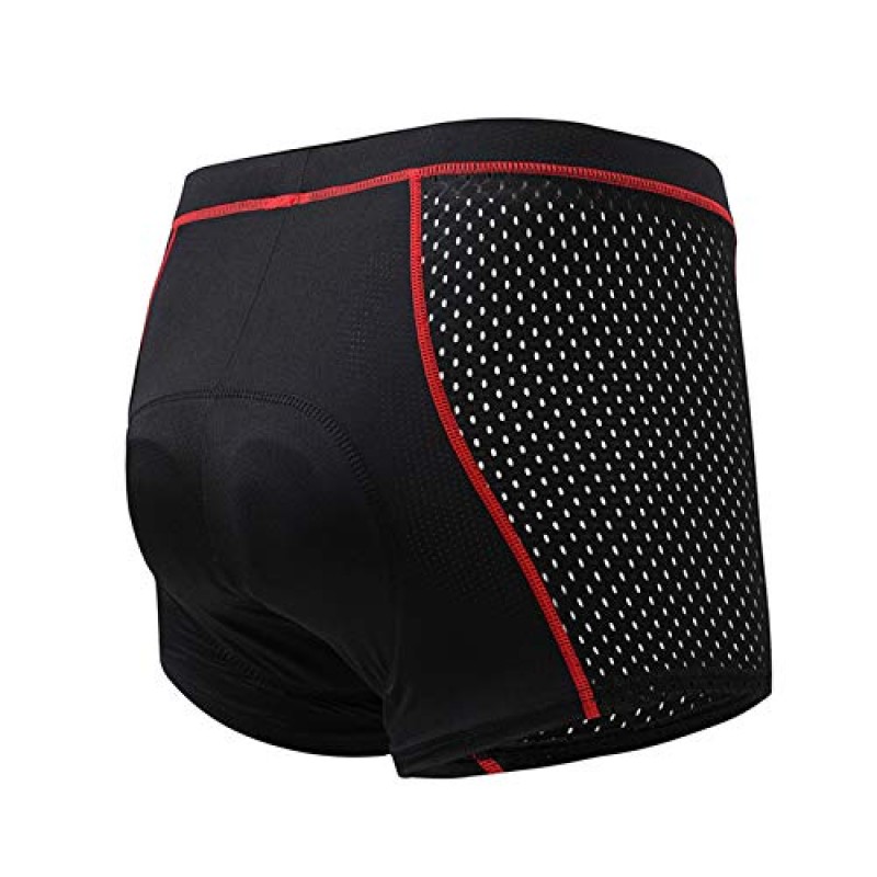 Alidamo 남성용 사이클링 속옷 자전거 반바지 통기성 빠른 건조 4D 패딩 젤 스폰지