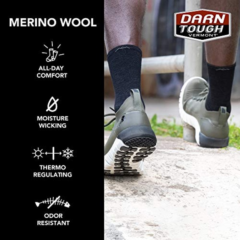 Darn Tough Stride 마이크로 크루 초경량