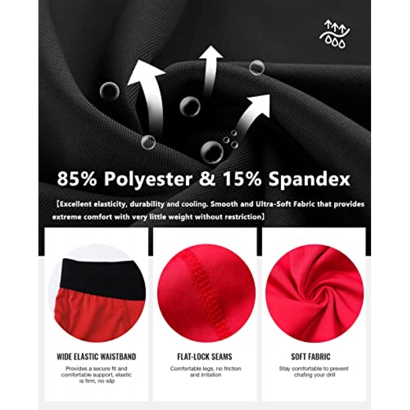 SPVISE 남성용 운동 압축 바지 쿨 드라이 체육관 레깅스 운동 스타킹 스포츠 Baselayer 러닝 요가 축구 농구
