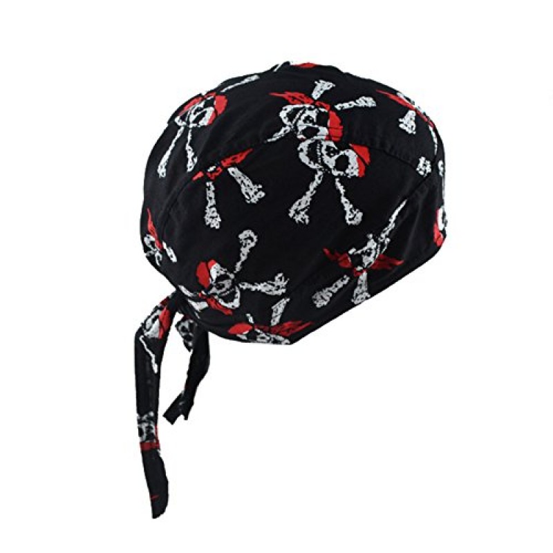 사이클링 Doo RAG 해골 모자 모자 반다나 헤드 랩 통기성 헬멧 라이너
