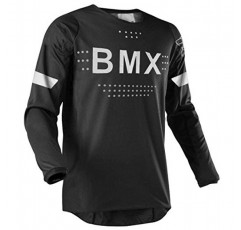 남성용 산악 자전거 셔츠 긴 소매 MTB 오프로드 모토크로스 져지 빠른 건조 및 수분 흡수