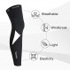 Santic 사이클링 레그 워머 열 플리스 방풍 소프트 쉘 무릎 워머 블랙