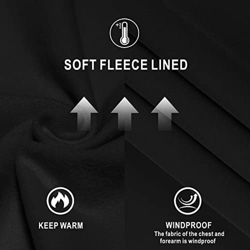 Qualidyne 남성용 겨울 사이클링 자켓 열 양털 안감 자전거 자전거 자켓 추운 날씨 방풍 Softshell 윈드 브레이커
