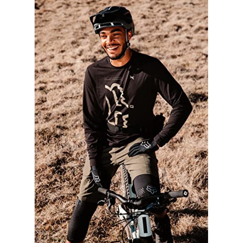 Fox Racing 남성용 Ranger Dri 출시 LS 산악 자전거 져지