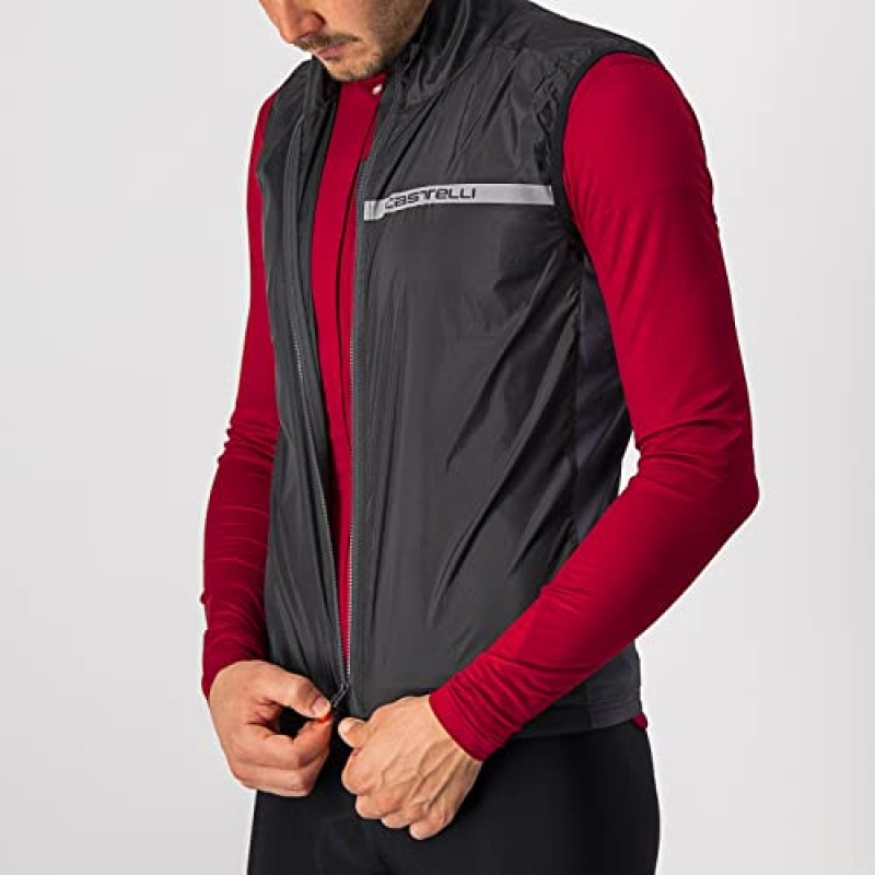 Castelli 남성용 Squadra 스트레치 조끼 도로 및 자갈 자전거 I 사이클링용