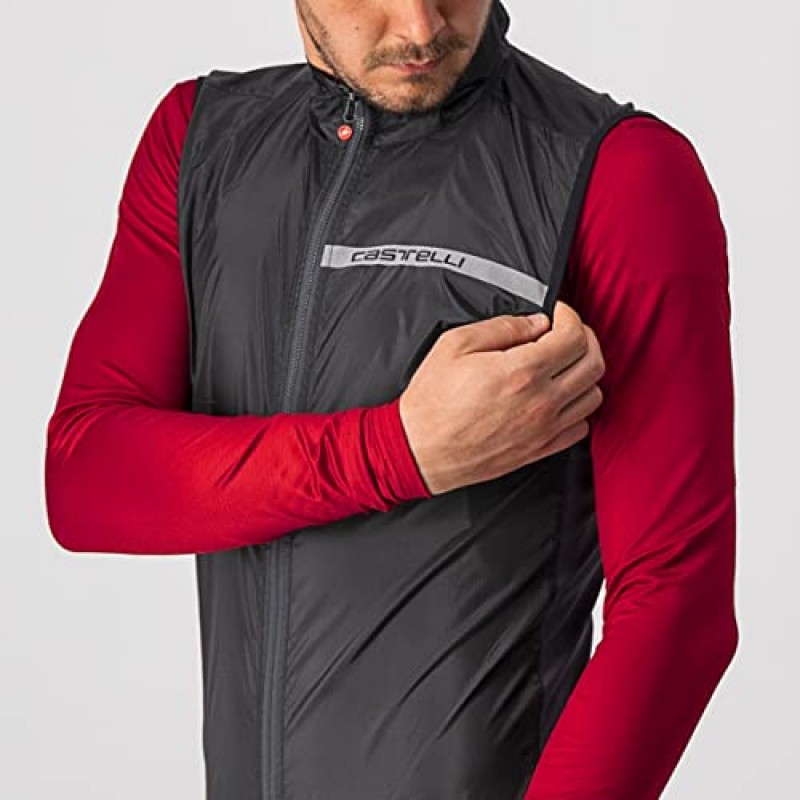 Castelli 남성용 Squadra 스트레치 조끼 도로 및 자갈 자전거 I 사이클링용