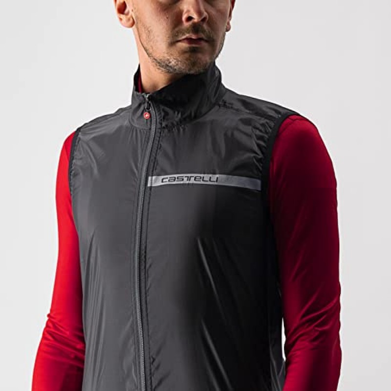 Castelli 남성용 Squadra 스트레치 조끼 도로 및 자갈 자전거 I 사이클링용