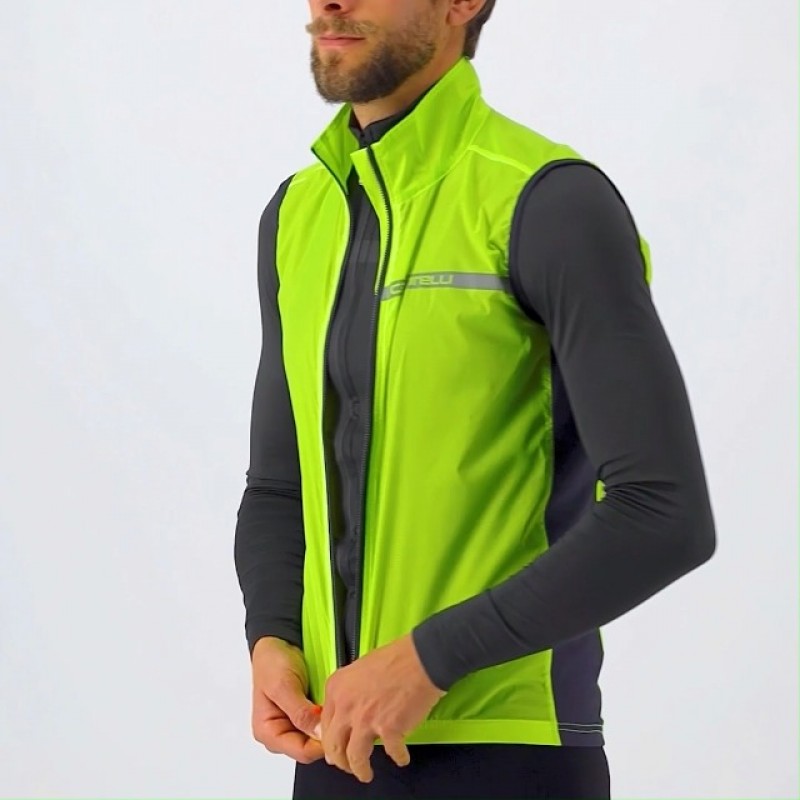 Castelli 남성용 Squadra 스트레치 조끼 도로 및 자갈 자전거 I 사이클링용